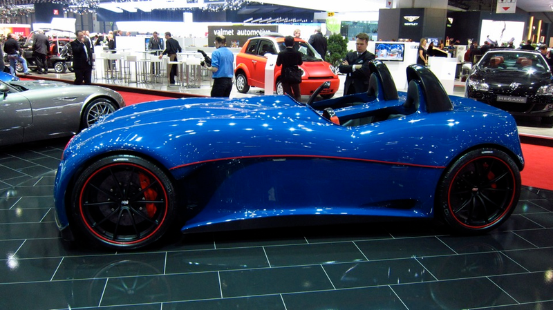 Illustration for article titled Wiesmann's BMW-powered ultralight is fast, stubby
